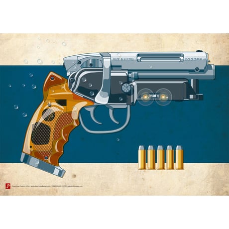 Tomenosuke Blaster poster set by Jakob Staermose