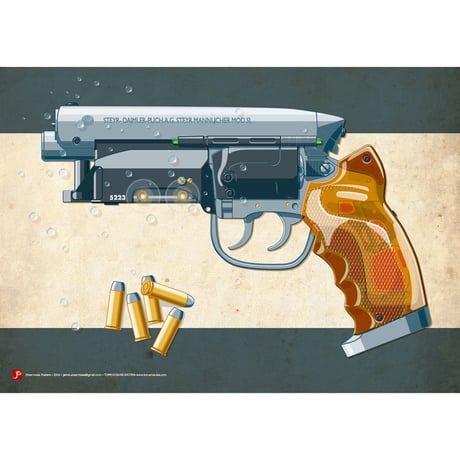 Tomenosuke Blaster poster set by Jakob Staermose