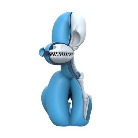 Dissected Popek by Whatshisname and Jason Freeny (Blue Edition)