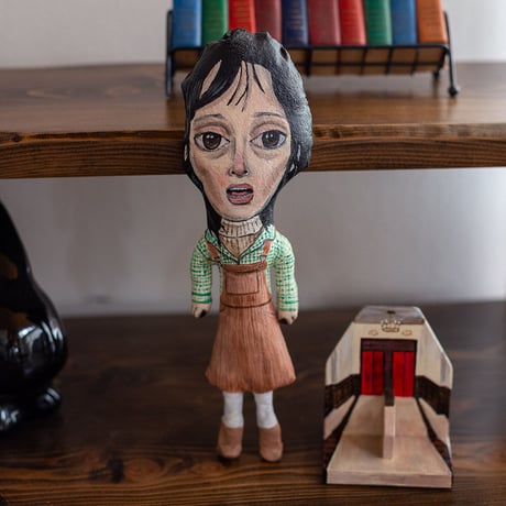 Torrance family of "The Shining" art doll by dddalina