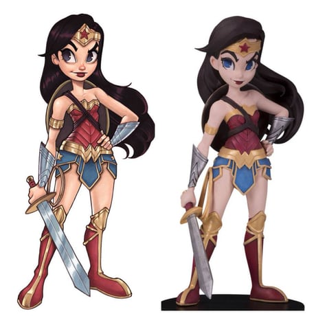DC Artists' Alley Wonder Woman by Chrissie Zullo