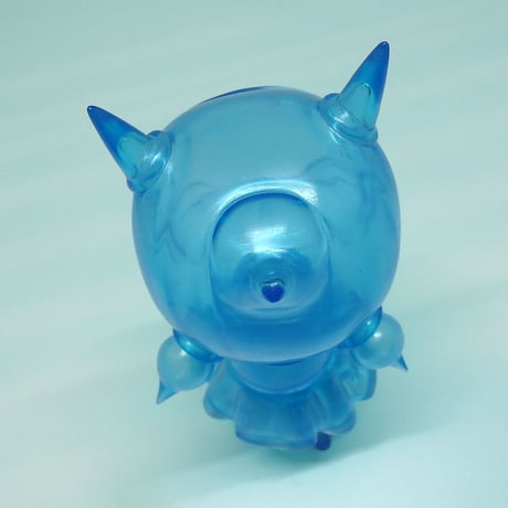 Clear Cyan Clementine by Kathie Olivas