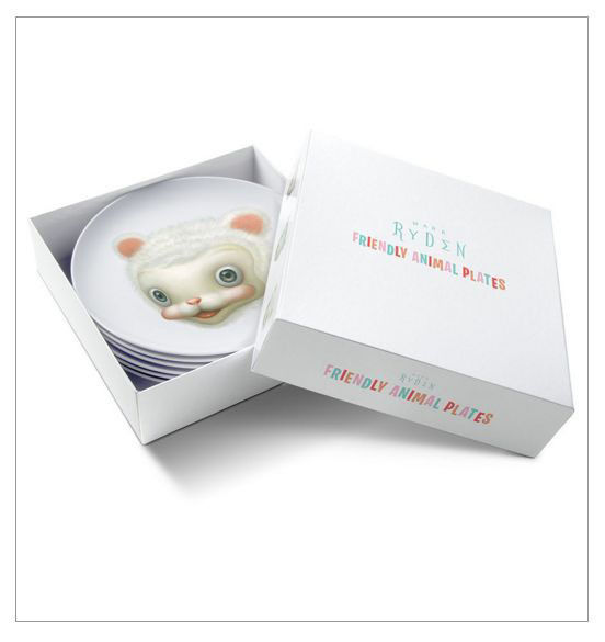 レアMark Ryden: BLOOD マークライデン Friendly Animal Plates by Mark Ryden | tomenosuke