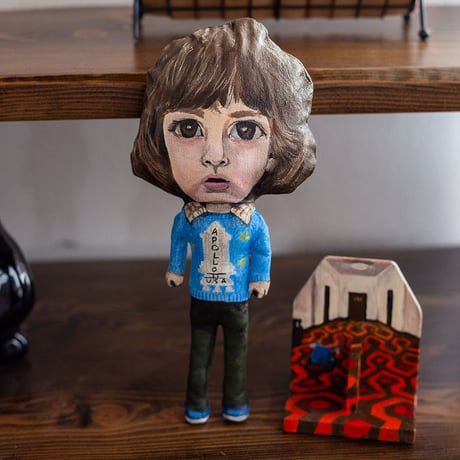 Torrance family of "The Shining" art doll by dddalina