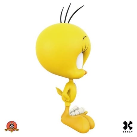 Anatomical 4-inch Bugs Bunny and Tweety Bird by Jason Freeny