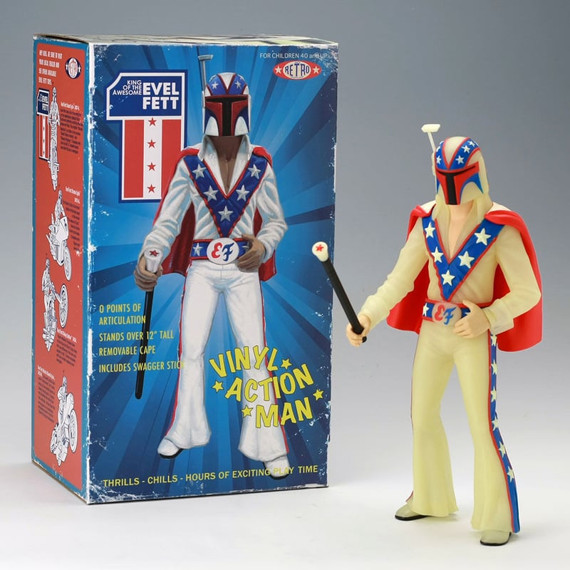 Evel Fett GID by 3DRetro x Retro Outlaw | tomen