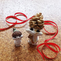 White Xmas Seedlings Set Lyla Warren