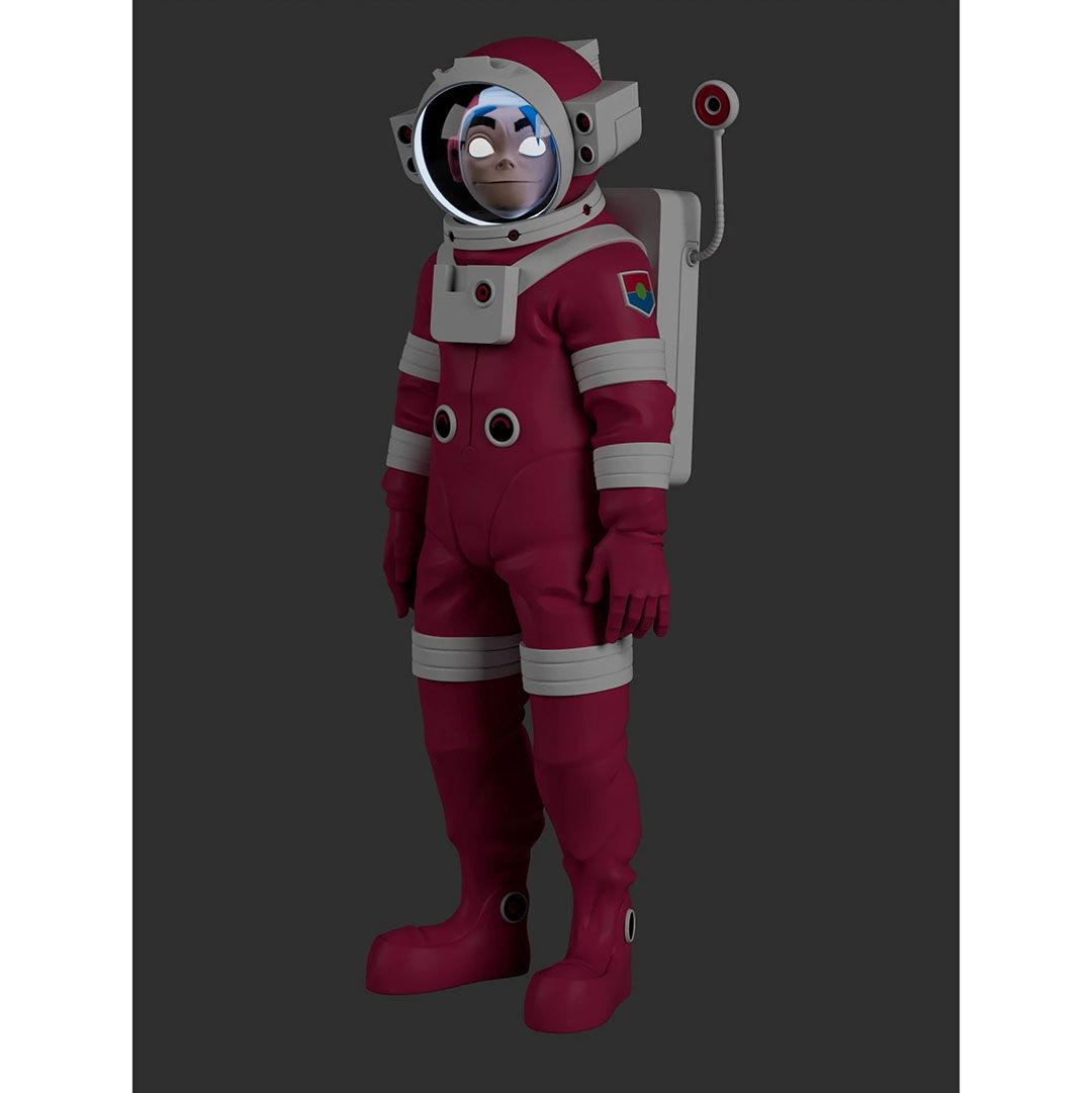 Gorillaz ゴリラズ Strange Timez スペーススーツ セット Gorillaz: Spacesuit Set 12