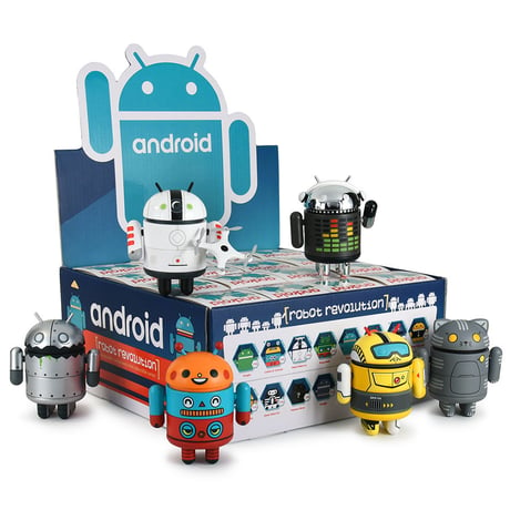 Android Mini Collectibles - Robot Revolution Series  (a case with 16 pieces)