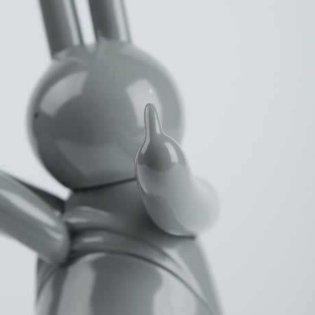 mr clement sofubi sculpture / a vulgar statement: set of wbg version