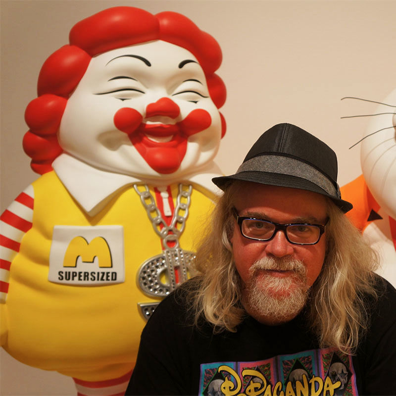 MC Supersized Mini Figure by Ron English (a cas
