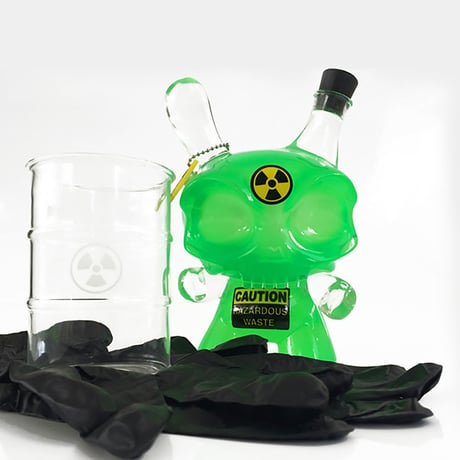 The Hazardous Taste 8" Dunny by Sket-One & Huck Gee (2014)