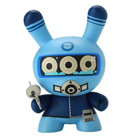 Diver Blue 8" Dunny by Dalek