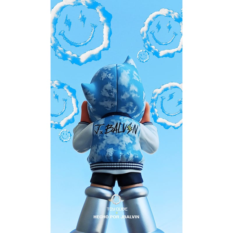 その他 ToyQube x JBALVIN AstroBoy Hoodie Figure J Balvin Astro Boy Hoodie GID by Toy Qube - Vinyl Pulse