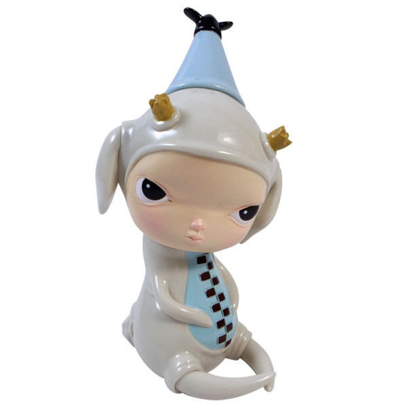Calliope Jackalope Ivory by Kathie Olivas | tom
