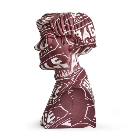 Andy Warhol 12" Bust Vinyl Art Sculpture - Fragile Edition