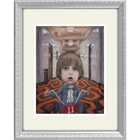 Danny Torrance - The Shining giclee print by dddalina (framed)