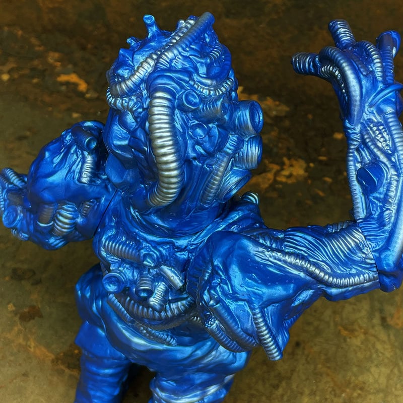 未開封】鉄男（メタリックブルー Ver.） 留之助商店限定版