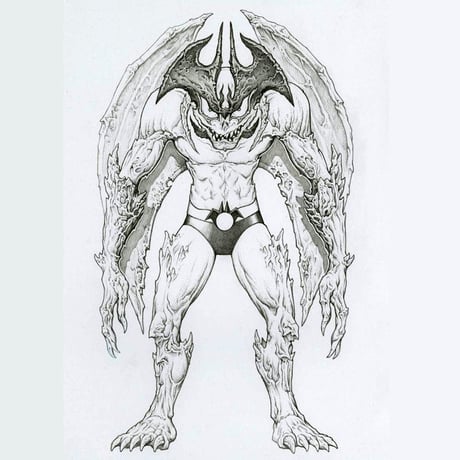 Devilman Flesh Ver. Tomenosuke Exclusive by  Mike Sutfin