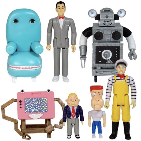Pee-wee's Playhouse Captain Carl 3 3/4-Inch ReAction Figures