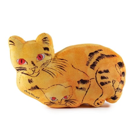 Andy Warhol Yellow Sam the Cat Plush