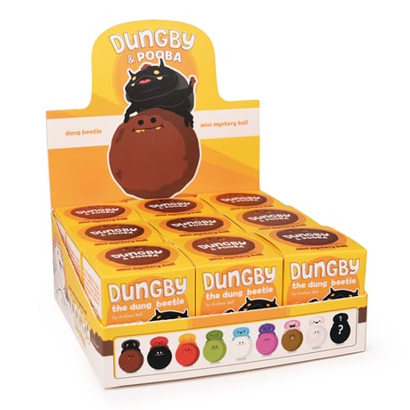 Dungby & Pooba mini mystery ball series Set of 9 by Andrew Bell