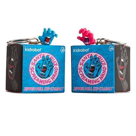 Santa Cruz Screaming Hand Zipper Pulls 3-Pack Bundle