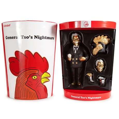 General Tso's Nightmare Kidrobot Exclusive “GOLD” by Frank Kozik
