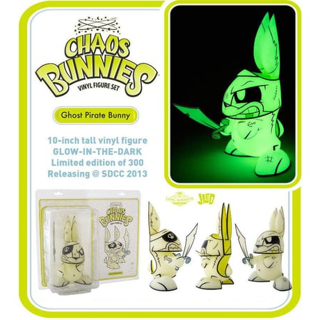 Ghost Pirate Bunny by Joe Ledbetter