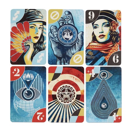 UNO by “Obey” street artist Shepard Fairey