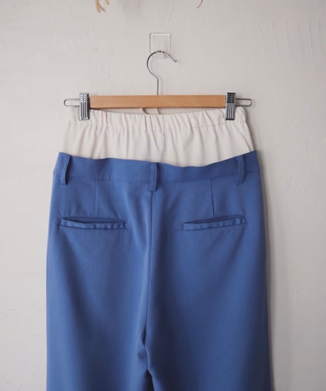 ダブルウエストパンツ