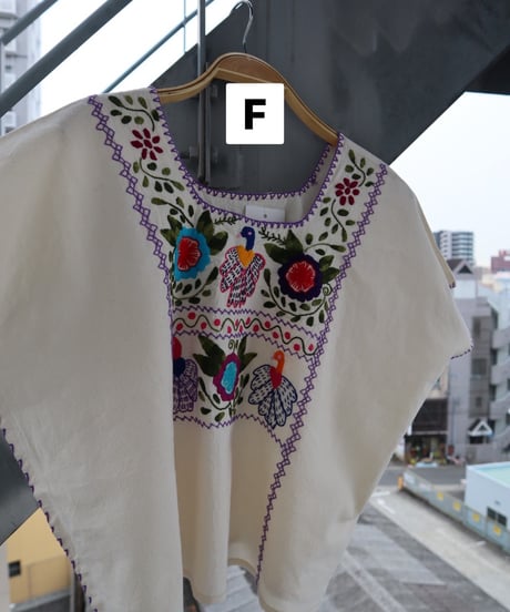 【Mexico】刺繍トップス