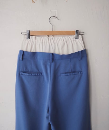 ダブルウエストパンツ