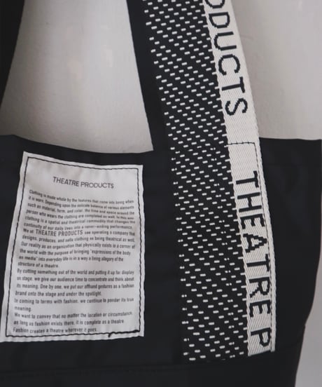 【THEATRE PRODUCTS】ジャガードテープバッグ