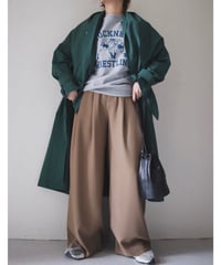 タックワイドパンツ