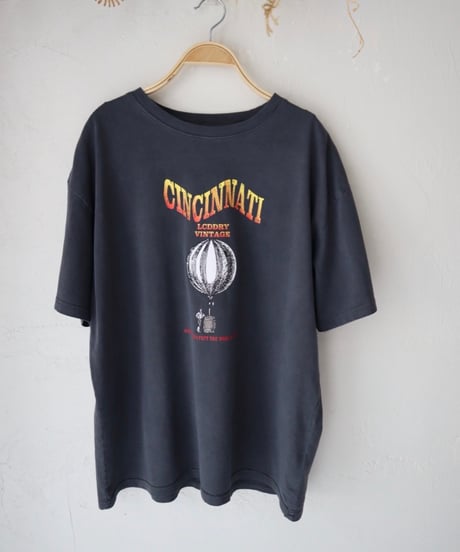 ピグメントプリントtシャツ