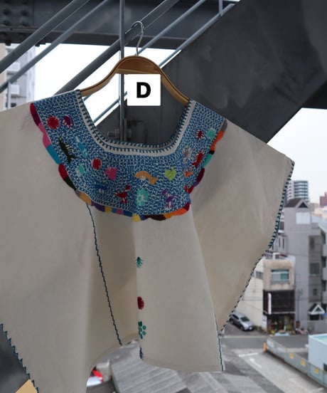 【Mexico】刺繍トップス