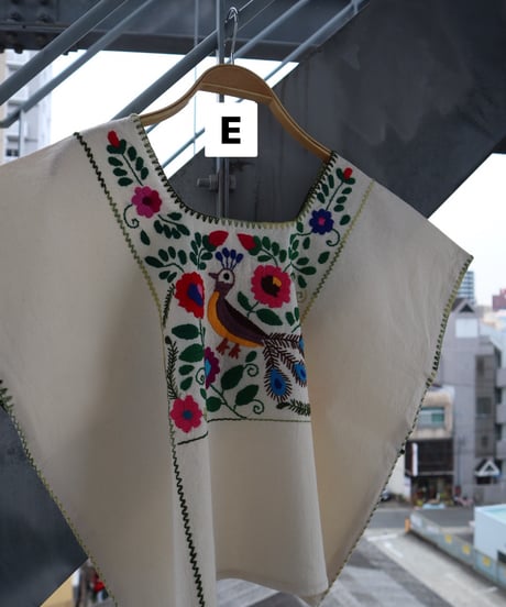 【Mexico】刺繍トップス