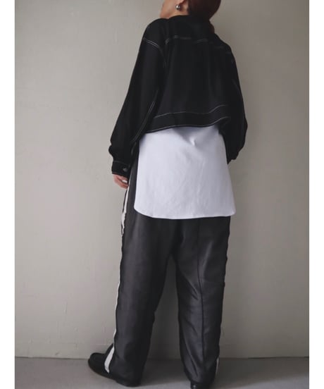 ロングフレンチスリーブトップス