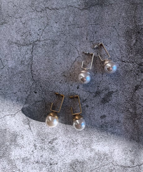 ビッグパールピアス