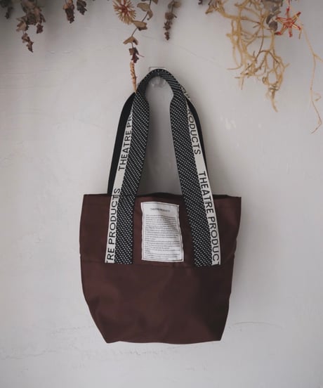 【THEATRE PRODUCTS】ジャガードテープバッグ