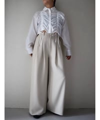 シャーリングショートシャツ