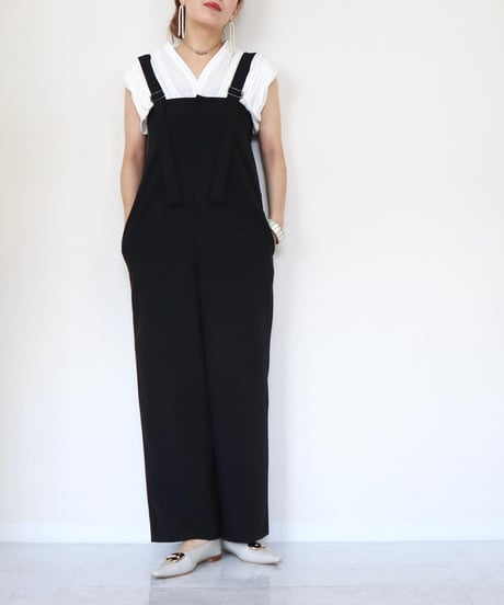 肩ベルトサロペット