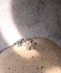 クリアミニフープピアス