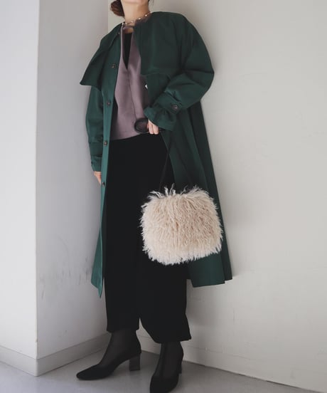 キーネック2wayトップス