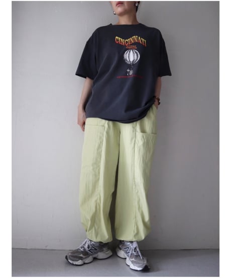 ピグメントプリントtシャツ