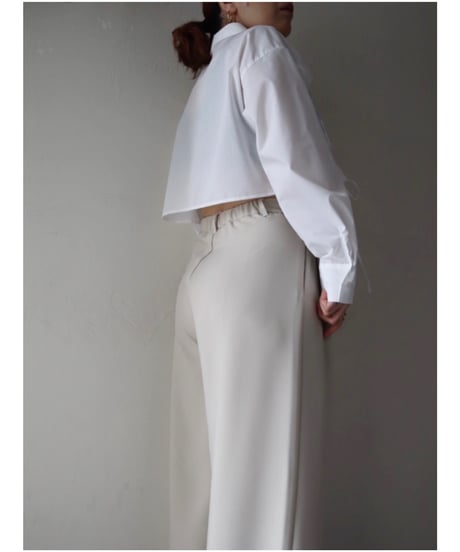 シャーリングショートシャツ