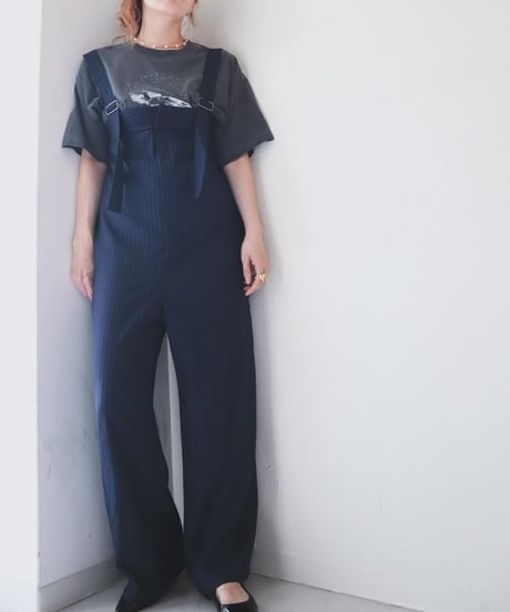 肩ベルトサロペット