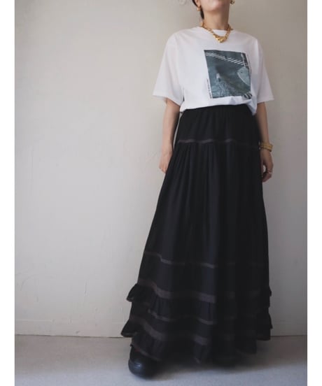 レースティアードスカート
