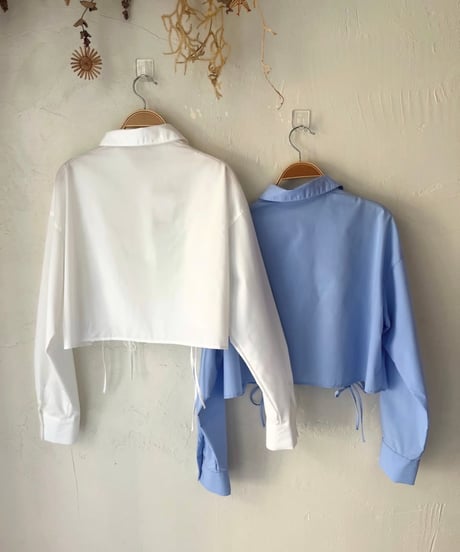 シャーリングショートシャツ